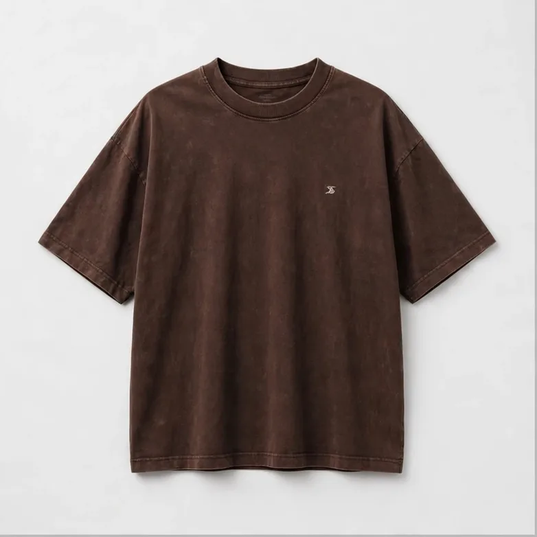 Chocolate Wash Boxy Tee